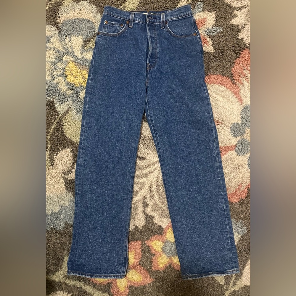 Classic Levi’s Blue Denim Jeans